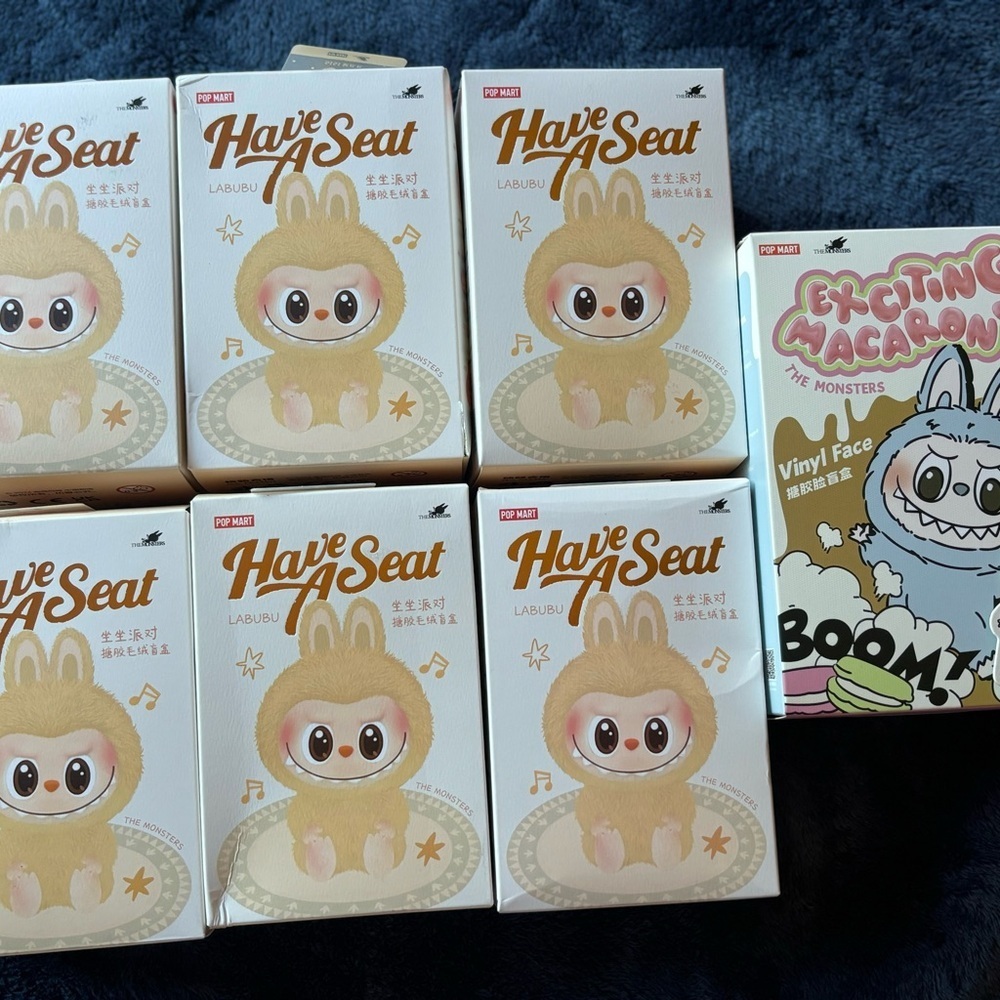 Labubu Have A Seat Vinyl Figures